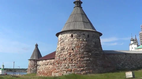 Solovetsky monastery, Russia Stock Footage 59861758