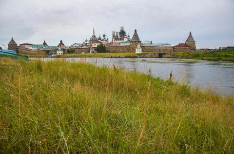 Solovetsky Monastery. Solovki, Russia Stock Photos