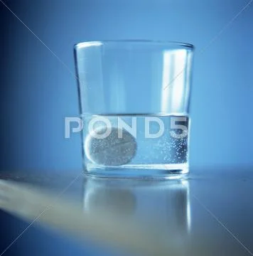 Soluble painkiller Stock Photos