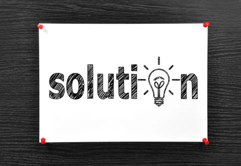 Solurtion Stock Photos