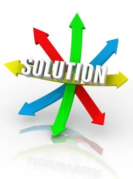 Solution. 3d Solution. 3d Copyright: xZoonar.com/MaksymxYemelyanovx 152536... Stock Photos