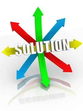 Solution. 3d Solution. 3d Copyright: xZoonar.com/MaksymxYemelyanovx 151745... Stock Photos