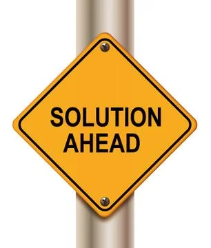 Solution ahead Stock Illustration