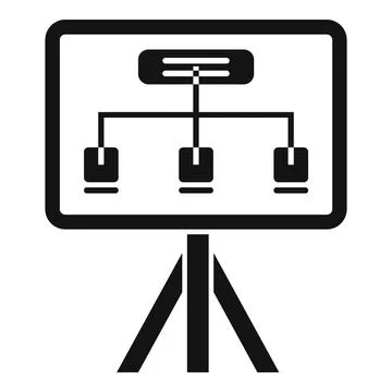 Solution banner icon simple vector. Business problem 스톡 일러스트