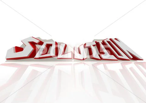 Solution  block with reflection surface Stock Illustration