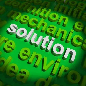 Solution concept icon means resolving and unravelling a problem 스톡 일러스트