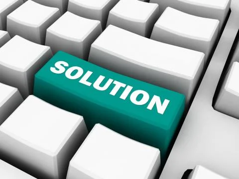 Solution concept Stock Illustration
