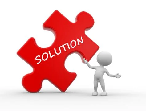 Solution concept Stock Illustration
