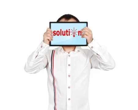 Solution concept Foto stock