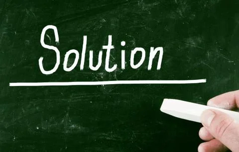 Solution concept Stock Photos