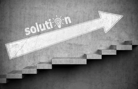 Solution concept Foto stock