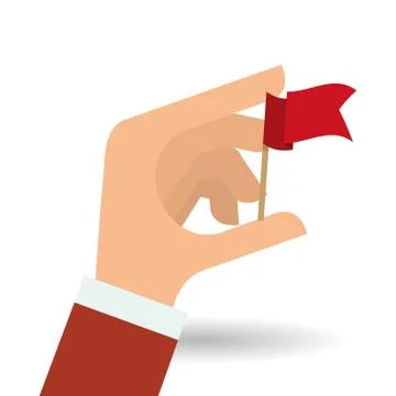 Solution design over white background, vector illustration Stock Illustration