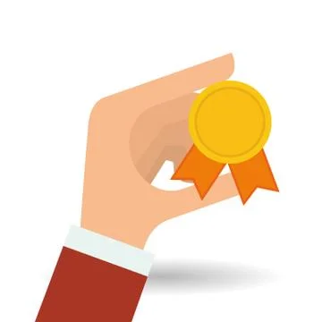 Solution design over white background, vector illustration Stock Illustration