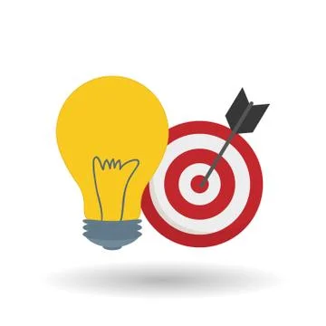 Solution design over white background, vector illustration Illustrazione stock
