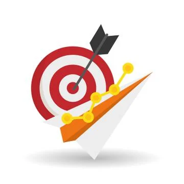 Solution design over white background, vector illustration Illustrazione stock