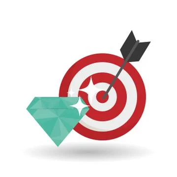 Solution design over white background, vector illustration Illustrazione stock