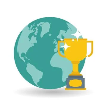 Solution design over white background, vector illustration Stock Illustration