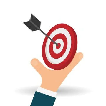 Solution design over white background, vector illustration Stock Illustration