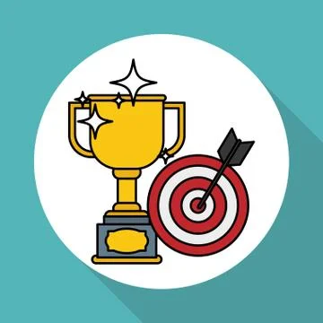 Solution design over white background, vector illustration Stock Illustration