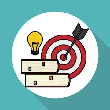Solution design over white background, vector illustration Illustrazione stock