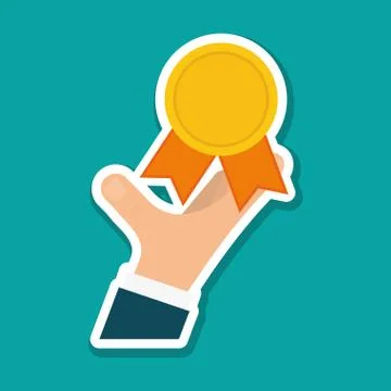 Solution design over white background, vector illustration Stock Illustration