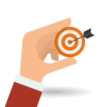 Solution design over white background, vector illustration Stock Illustration