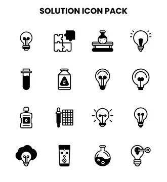Solution DuoTone Design Icons Pack イラスト素材