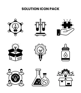 Solution DuoTone Icons Pack Иллюстрация