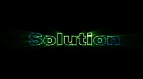 Solution Stock Footage 26209484