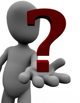 Solution on hand Stock Illustration