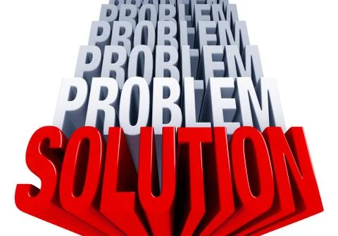 The solution is here! Stock Illustration