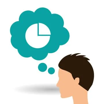 Solution icon design , vector illustration Stock Illustration