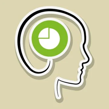 Solution icon design , vector illustration Stock Illustration