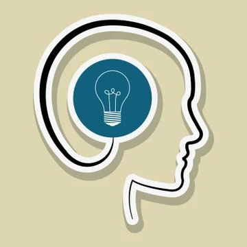 Solution icon design , vector illustration Illustrazione stock