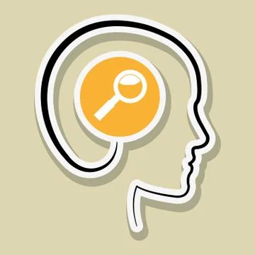 Solution icon design , vector illustration Illustrazione stock