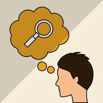 Solution icon design , vector illustration Illustrazione stock