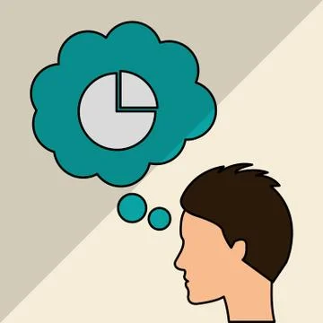 Solution icon design , vector illustration Illustrazione stock