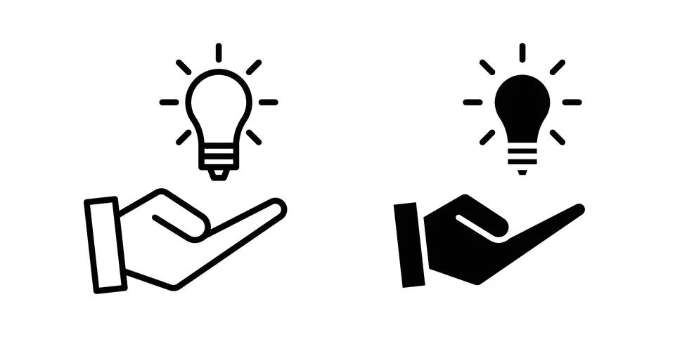Solution icon graphic element. web icon set 스톡 일러스트