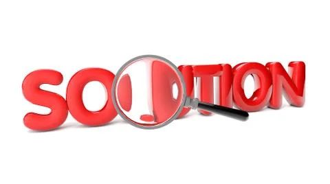 Solution Stock Illustration