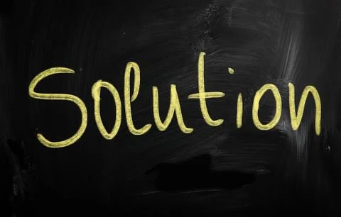 Solution Stock-Illustration