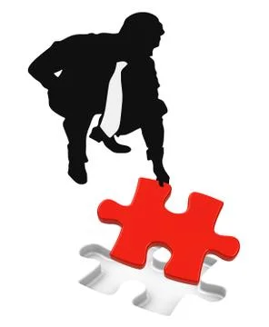 The solution Stock Illustration