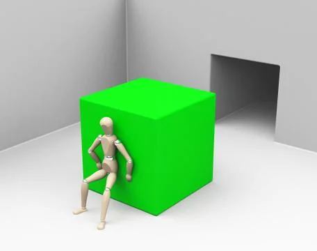 The solution Stock Illustration