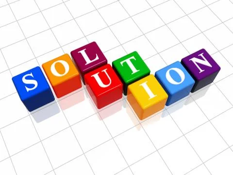 Solution Stock Illustration
