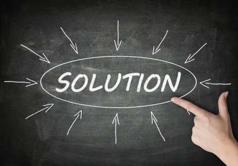 Solution Stock Illustration