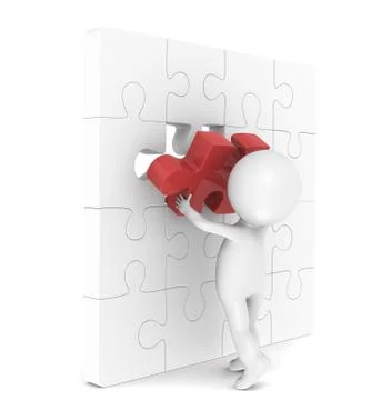 Solution Illustrazione stock