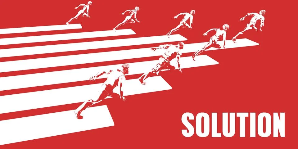 Solution Stock Illustration