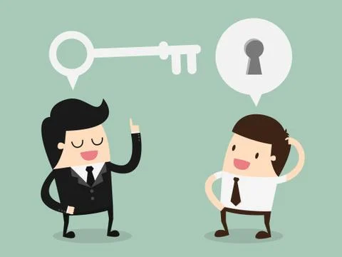 Solution Illustrazione stock