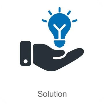 Solution Stock Illustration