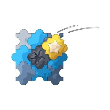 Solution illustration Stock Illustration