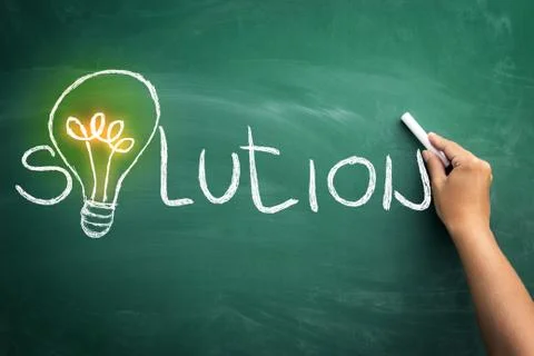 Solution is key of success Stock Photos